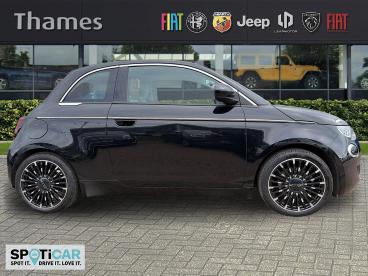 SPOTICAR Fiat 500 E 42kwh La Prima Auto 2dr Used Car - City Car Electric Black - Slough - 1200600480_2