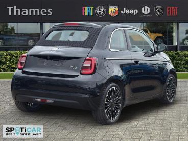 SPOTICAR Fiat 500 E 42kwh La Prima Auto 2dr Used Car - City Car Electric Black - Slough - 1200600480_3