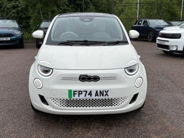 SPOTICAR Fiat 500 E 42kwh La Prima Auto 3dr Used Car - City Car Electric White - Leicester - 1200608388_2