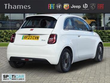 SPOTICAR Fiat 500 E 42kwh Red Auto 3dr Used Car - City Car Electric White - Slough - 1200609470_3