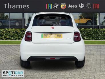 SPOTICAR Fiat 500 E 42kwh Red Auto 3dr Used Car - City Car Electric White - Slough - 1200609471_5
