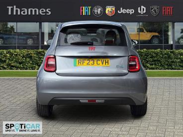SPOTICAR Fiat 500 E 42kwh Red Auto 3dr Used Car - City Car Electric Grey - Slough - 1200609473_5