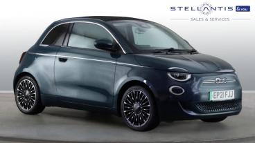 SPOTICAR Fiat 500 E 42kwh La Prima Auto 2dr Used Car - City Car Electric Green - Birmingham - 1200615331_1