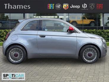 SPOTICAR Fiat 500 E 24kwh Red Auto 3dr Used Car - City Car Electric Grey - Slough - 1200617397_2