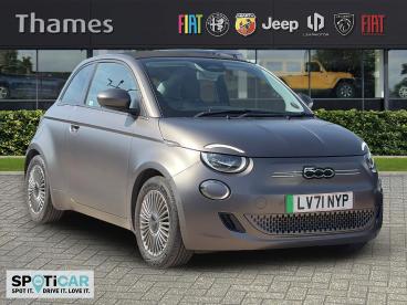 SPOTICAR Fiat 500 E 42kwh Icon Auto 2dr Used Car - City Car Electric Grey - Slough - 1200620919_1