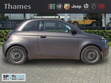 SPOTICAR Fiat 500 E 42kwh Icon Auto 2dr Used Car - City Car Electric Grey - Slough - 1200620919_2