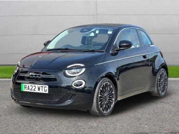 SPOTICAR Fiat 500 E 42kwh La Prima Auto 2dr Used Car - City Car Electric Black - Worksop - 1200622441_3