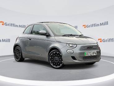 SPOTICAR Fiat 500 E 42kwh La Prima Auto 3dr Used Car - City Car Electric Grey - Pontypridd - 1200638504_1