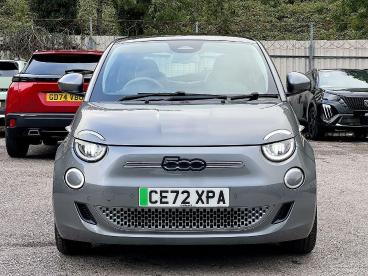 SPOTICAR Fiat 500 E 42kwh La Prima Auto 3dr Used Car - City Car Electric Grey - Pontypridd - 1200638504_2
