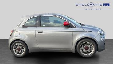 SPOTICAR Fiat 500 E 42kwh Red Auto 3dr Used Car - City Car Electric Grey - Sale - 1200644212_2