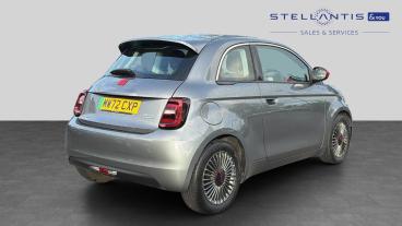 SPOTICAR Fiat 500 E 42kwh Red Auto 3dr Used Car - City Car Electric Grey - Sale - 1200644212_3