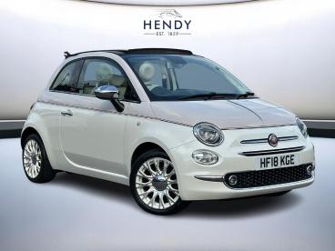SPOTICAR Fiat 500c 0.9 Twinair 60th Euro 6 (s/s) 2dr Used Car - Saloon Petrol White - Poole - 1200547495_1