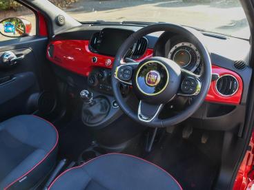 SPOTICAR Fiat 500c 1.0 Mhev Red Euro 6 (s/s) 2dr Used Car - Saloon Petrol Red - Hinckley - 1200547518_3