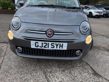 SPOTICAR Fiat 500c 1.0 Mhev Lounge Euro 6 (s/s) 2dr Used Car - Saloon Petrol Grey - Dartford - 500550767_2