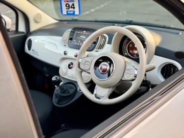 SPOTICAR Fiat 500c 1.0 Mhev Top Euro 6 (s/s) 2dr Used Car - Saloon Petrol White - Warwick - 1200553531_4