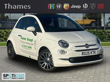 SPOTICAR Fiat 500c 1.0 Mhev Euro 6 (s/s) 2dr Used Car - Saloon Petrol White - Slough - 1200554364_1