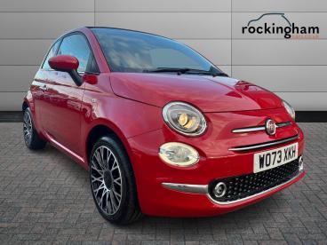 SPOTICAR Fiat 500c 1.0 Mhev Top Euro 6 (s/s) 2dr Used Car - Saloon Petrol Red - Corby - 1200554365_1