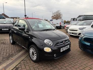 SPOTICAR Fiat 500c 1.0 Mhev Dolcevita Euro 6 (s/s) 2dr Used Car - Saloon Petrol Black - Slough - 1200554714_1