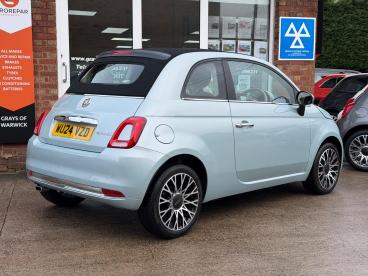 SPOTICAR Fiat 500c 1.0 Mhev Top Euro 6 (s/s) 2dr Used Car - Saloon Petrol Green - Warwick - 1200556366_2