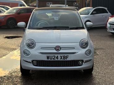 SPOTICAR Fiat 500c 1.0 Mhev Top Euro 6 (s/s) 2dr Used Car - Saloon Petrol White - Leicester - 1200556805_2