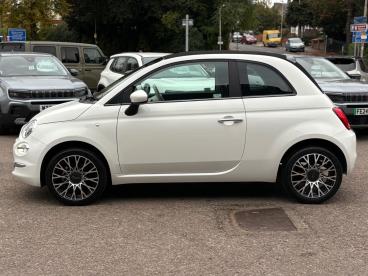 SPOTICAR Fiat 500c 1.0 Mhev Top Euro 6 (s/s) 2dr Used Car - Saloon Petrol White - Leicester - 1200556805_4