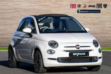 SPOTICAR Fiat 500c 1.0 Mhev Top Euro 6 (s/s) 2dr Used Car - Saloon Petrol White - Nuneaton - 1200559720_1