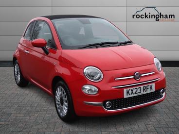 SPOTICAR Fiat 500c 1.0 Mhev Top Euro 6 (s/s) 2dr Used Car - Saloon Petrol Red - Corby - 1200561595_1