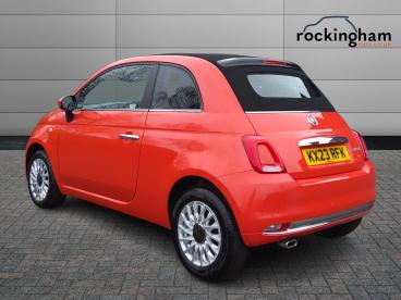 SPOTICAR Fiat 500c 1.0 Mhev Top Euro 6 (s/s) 2dr Used Car - Saloon Petrol Red - Corby - 1200561595_3