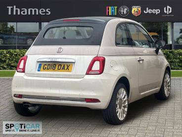 SPOTICAR Fiat 500c 0.9 Twinair 60th Euro 6 (s/s) 2dr Used Car - Saloon Petrol White - Tunbridge Wells - 1200561627_3