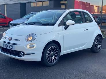 SPOTICAR Fiat 500c 1.0 Mhev Top Euro 6 (s/s) 2dr Used Car - Saloon Petrol White - Cheltenham - 1200565000_3