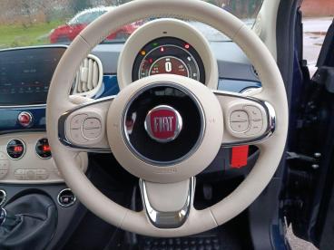SPOTICAR Fiat 500c 1.0 Mhev Top Euro 6 (s/s) 2dr Used Car - Saloon Petrol Blue - Aylesbury - 1200565491_3