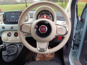 SPOTICAR Fiat 500c 1.0 Mhev Top Euro 6 (s/s) 2dr Used Car - Saloon Petrol Green - Aylesbury - 1200565492_3