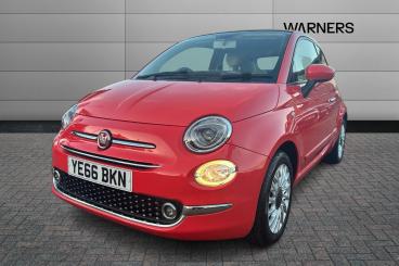 SPOTICAR Fiat 500c 1.2 Eco Lounge Euro 6 (s/s) 2dr Used Car - Saloon Petrol Pink - Tewkesbury - 1200566280_2