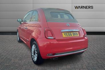 SPOTICAR Fiat 500c 1.2 Eco Lounge Euro 6 (s/s) 2dr Used Car - Saloon Petrol Pink - Tewkesbury - 1200566280_3