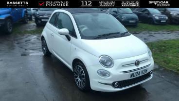 SPOTICAR Fiat 500c 1.0 Mhev Euro 6 (s/s) 2dr Used Car - Saloon Petrol White - Swansea - 1200566459_2