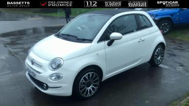 SPOTICAR Fiat 500c 1.0 Mhev Euro 6 (s/s) 2dr Used Car - Saloon Petrol White - Swansea - 1200566459_4