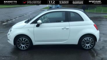 SPOTICAR Fiat 500c 1.0 Mhev Euro 6 (s/s) 2dr Used Car - Saloon Petrol White - Swansea - 1200566459_5