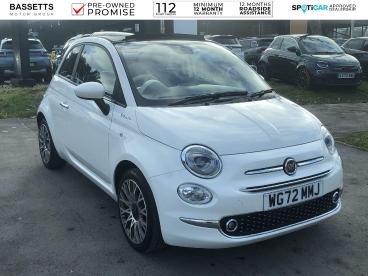 SPOTICAR Fiat 500c 1.0 Mhev Dolcevita Plus Euro 6 (s/s) 2dr Used Car - Saloon Petrol White - Swansea - 1200567720_1