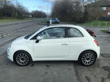 SPOTICAR Fiat 500c 1.0 Mhev Dolcevita Plus Euro 6 (s/s) 2dr Used Car - Saloon Petrol White - Swansea - 1200567720_4
