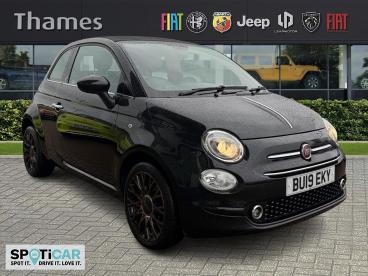 SPOTICAR Fiat 500c 1.2 120th Euro 6 (s/s) 2dr Used Car - Saloon Petrol Black - Slough - 1200569544_1