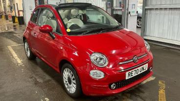 SPOTICAR Fiat 500c 1.2 Lounge Dualogic Euro 6 (s/s) 2dr Used Car - Saloon Petrol Red - Slough - 1200570062_1