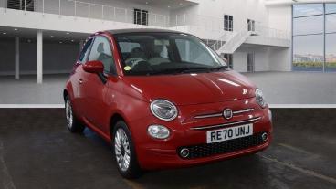 SPOTICAR Fiat 500c 1.2 Lounge Dualogic Euro 6 (s/s) 2dr Used Car - Saloon Petrol Red - Slough - 1200570062_5
