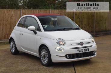 SPOTICAR Fiat 500c 1.2 Eco Lounge Euro 6 (s/s) 2dr Used Car - Saloon Petrol White - St Leonards On Sea - 1200572184_1