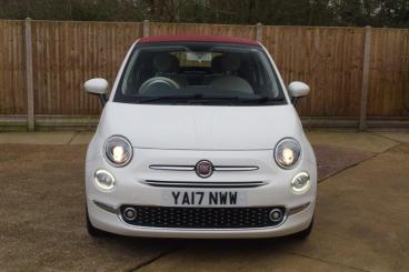 SPOTICAR Fiat 500c 1.2 Eco Lounge Euro 6 (s/s) 2dr Used Car - Saloon Petrol White - St Leonards On Sea - 1200572184_2