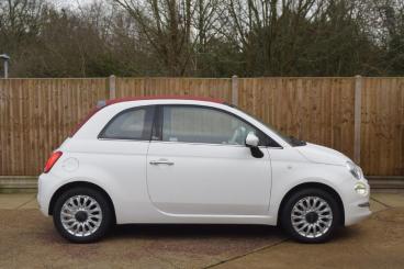 SPOTICAR Fiat 500c 1.2 Eco Lounge Euro 6 (s/s) 2dr Used Car - Saloon Petrol White - St Leonards On Sea - 1200572184_3