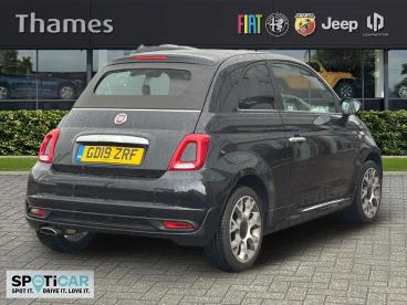 SPOTICAR Fiat 500c 1.2 Rock Star Euro 6 (s/s) 2dr Used Car - Saloon Petrol Black - Tunbridge Wells - 1200575552_3