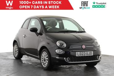 SPOTICAR Fiat 500c 1.0 Mhev Dolcevita Euro 6 (s/s) 2dr Used Car - Saloon Petrol Black - Epsom - 1200580041_1