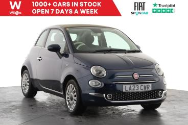 SPOTICAR Fiat 500c 1.0 Mhev Euro 6 (s/s) 2dr Used Car - Saloon Petrol Blue - Epsom - 1200580831_1