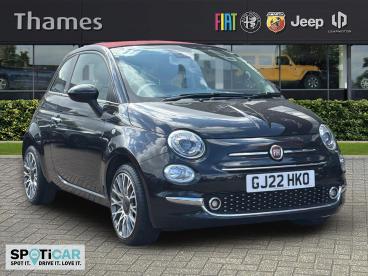 SPOTICAR Fiat 500c 1.0 Mhev Dolcevita Plus Euro 6 (s/s) 2dr Used Car - Saloon Petrol Black - Tunbridge Wells - 1200589057_1
