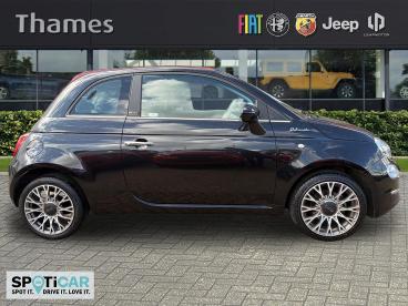 SPOTICAR Fiat 500c 1.0 Mhev Dolcevita Plus Euro 6 (s/s) 2dr Used Car - Saloon Petrol Black - Tunbridge Wells - 1200589057_2